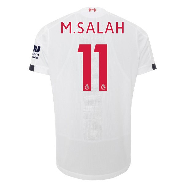 Camiseta Liverpool NO.11 M.Salah 2ª 2019-2020 Blanco